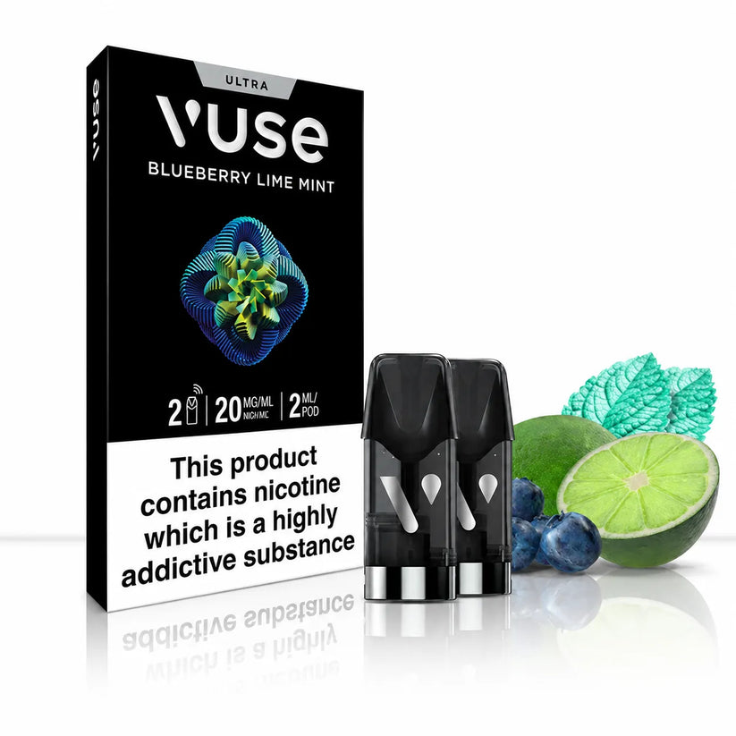 Vuse Ultra Blueberry Lime Mint Vape Pods