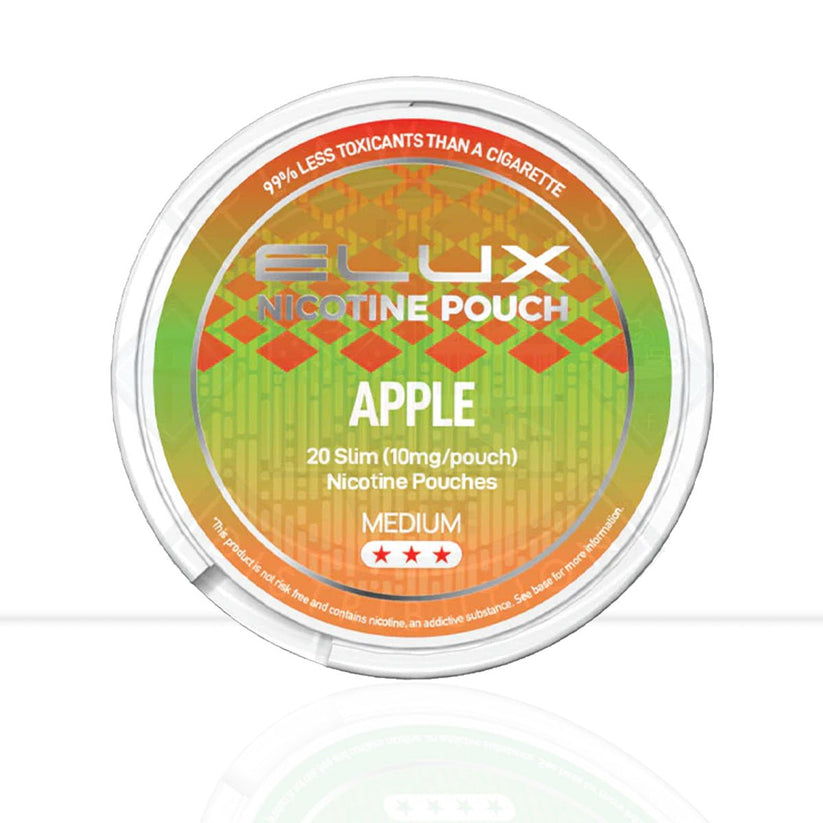 Apple Elux Nicotine Pouches | Free Shipping - High - 17mg