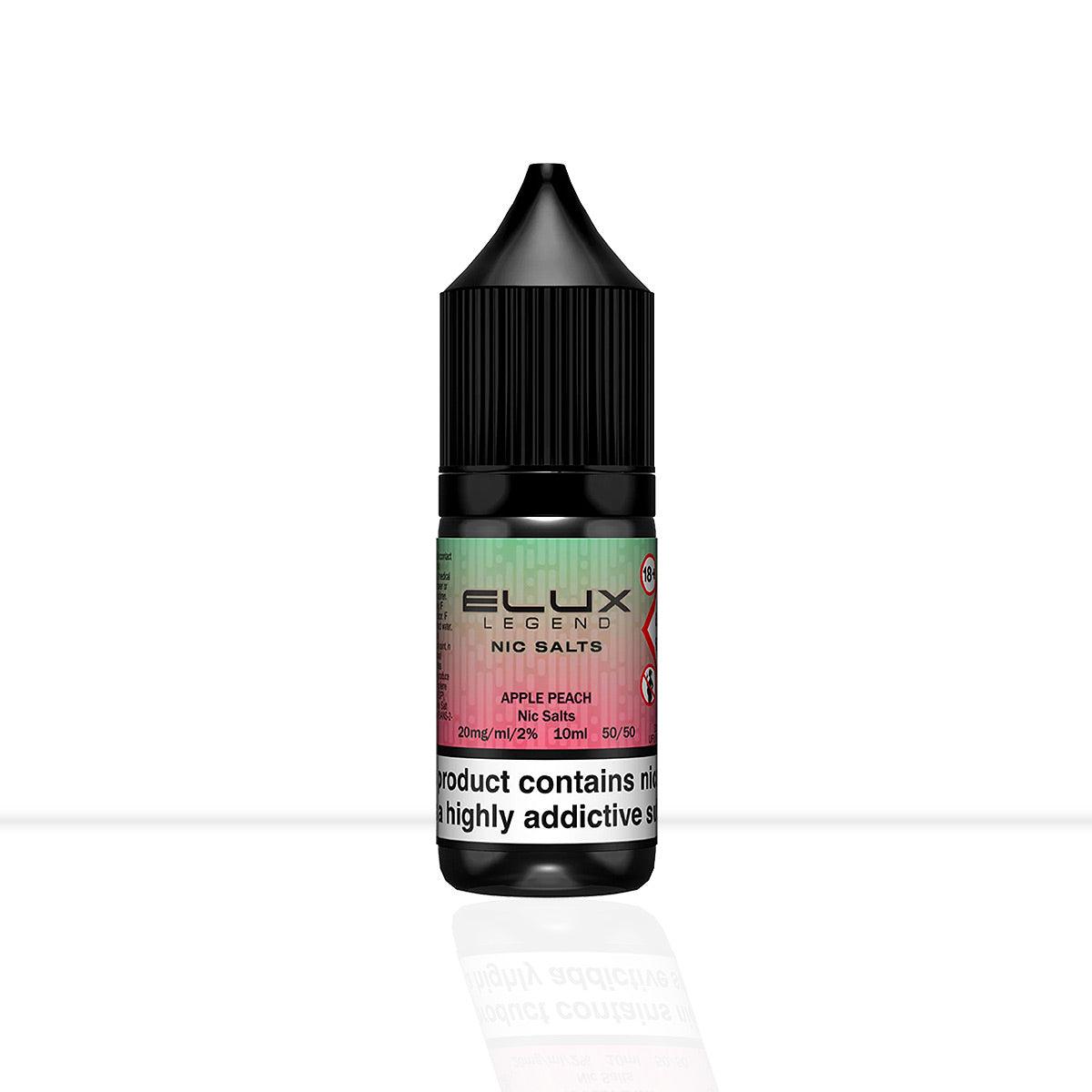 Buy Apple Peach Nic Salt E-Liquid Elux Legend | Free Shipping Buy Apple Peach Nic Salt E-Liquid Elux Legend | Free Shipping