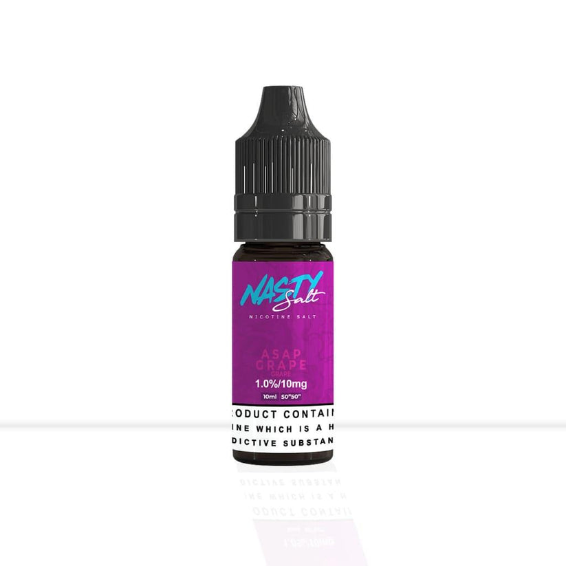 Buy ASAP Grape Nic Salt E-Liquid Nasty Juice | Free Shipping - 20mg | 10ml