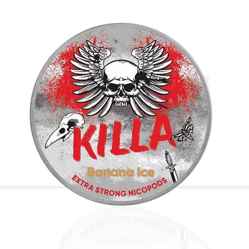 Killa Banana Ice Nicotine Pouches | Tropical Coolness - 16mg
