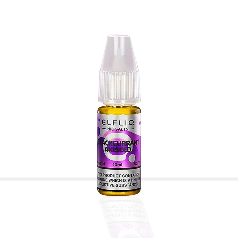 Buy Blackcurrant Aniseed Nic Salt E-liquid Elf Bar Elfliq | Free Shipping - 10ml | 10mg-10ml | 20mg