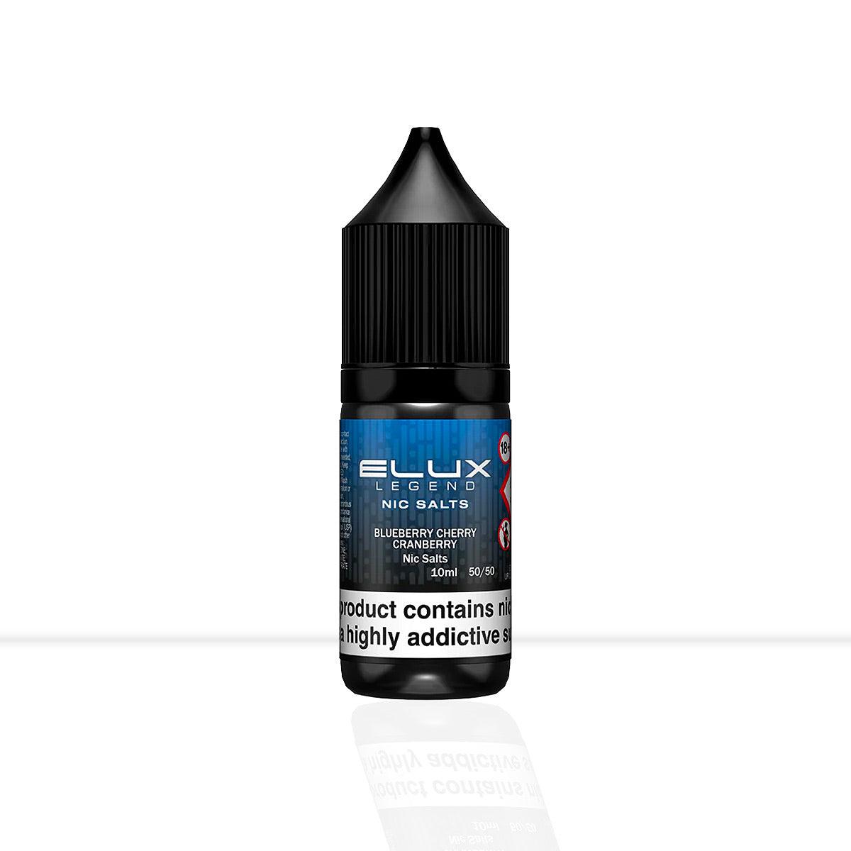 Blueberry Cherry Cranberry Nic Salt E-Liquid Elux Legend - Blueberry Cherry Cranberry Nic Salt E-Liquid Elux Legend - E Liquid