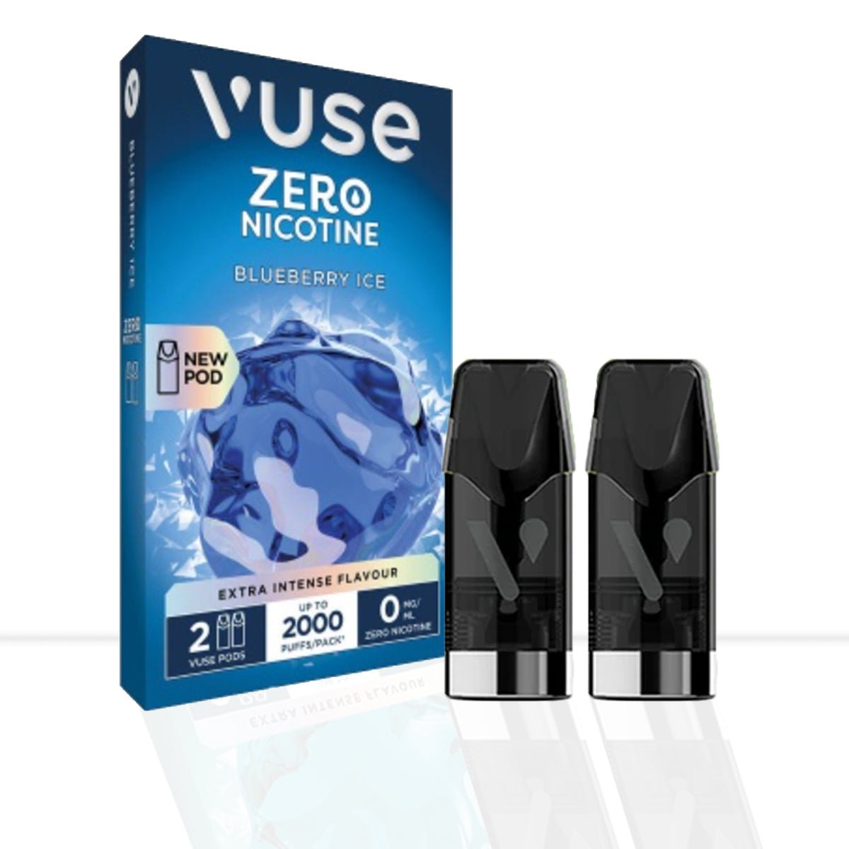 Blueberry Ice Vuse Extra Intensive Flavour Pods 0mg - Blueberry Ice Vuse Extra Intensive Flavour Pods 0mg