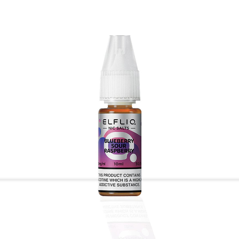 Buy Blueberry Sour Raspberry Nic Salt E-liquid Elf Bar Elfliq | Free Shipping - 10ml | 10mg-10ml | 20mg