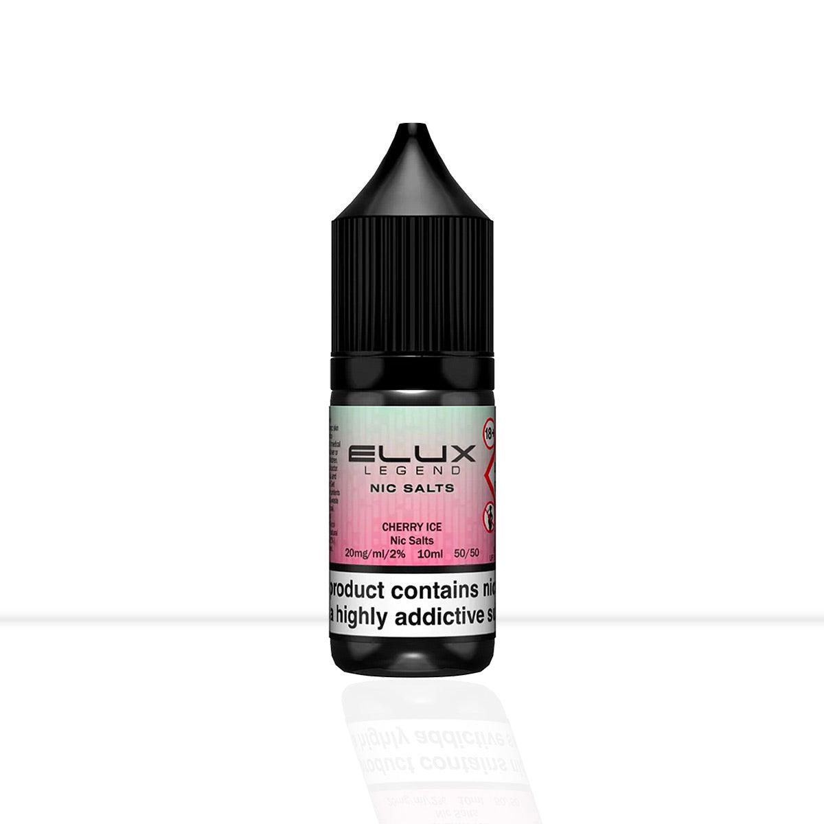 cherry ice vape juice Buy Cherry Ice Nic Salt E-Liquid Elux Legend
