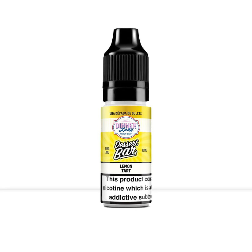 Dinner Lady Dessert Bar Lemon Tart Nic Salt | Free Shipping - 10ml | 5mg-10ml | 10mg-10ml | 20mg