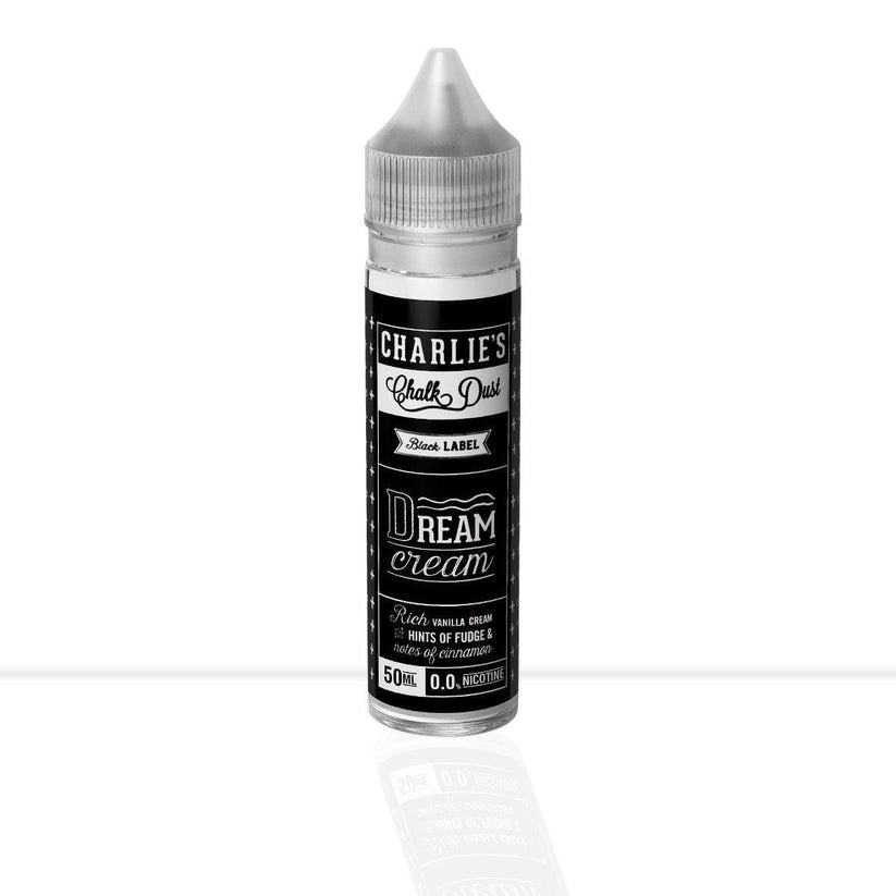 Buy Dream Cream Shortfill E-Liquid Charlie's Chalk Dust | Free Shipping - 50ml | 0mg
