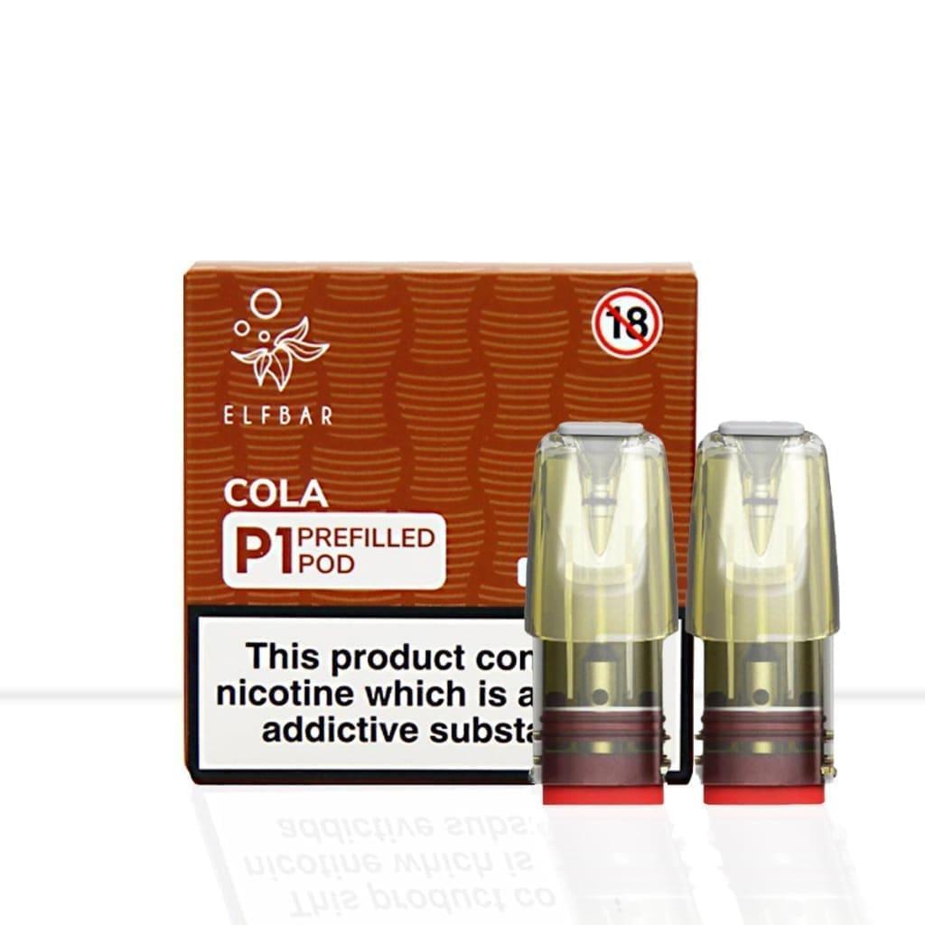 Elf Bar Mate P1 Cola Vape Pods - Elf Bar Mate P1 Cola Vape Pods - Pod & Refills