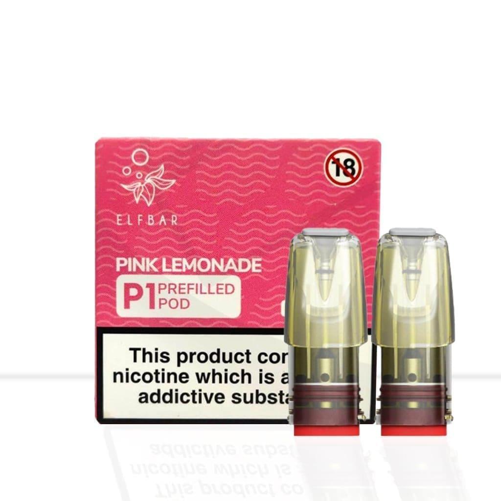 Elf Bar Mate P1 Pink Lemonade Vape Pods - Elf Bar Mate P1 Pink Lemonade Vape Pods - Pod & Refills