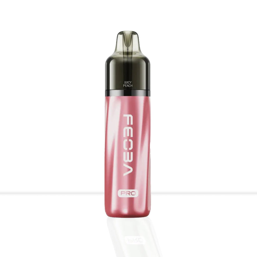 Feoba Pro Pod Vape Kit | 6000 Puff Prefilled Pod Device - Watermelon Ice-Fizzy Cherry-Juicy Peach-Strawberry Watermelon-Gummy Bear