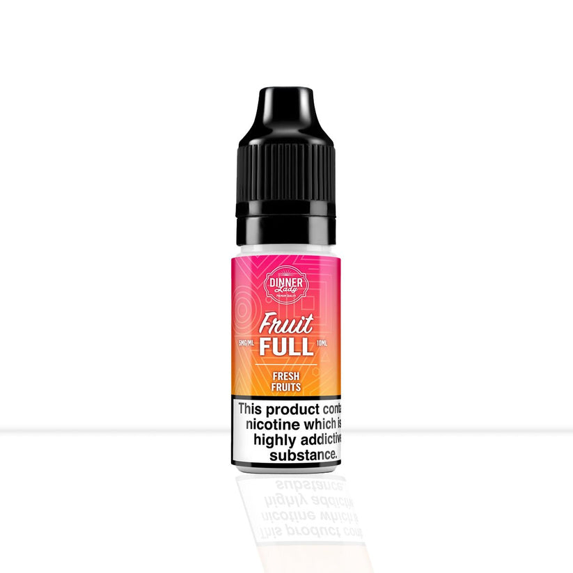 Fresh Fruits Nic Salt E-Liquid Dinner Lady Fruit Full Bar Salts | Free Shipping - 10ml | 10mg-10ml | 20mg