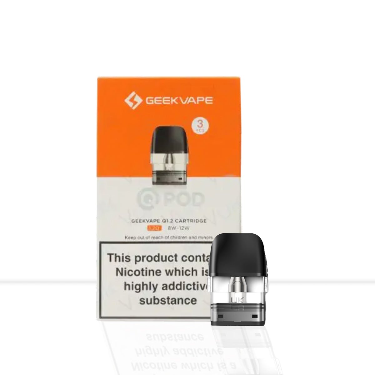Geekvape Aegis Hero Q Replacement Pods 3 Pack - Geekvape Aegis Hero Q Replacement Pods 3 Pack