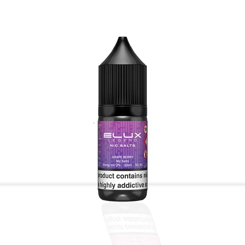 Buy Grape Berry Nic Salt E-Liquid Elux Legend | Free Shipping - 10ml | 10mg-10ml | 20mg