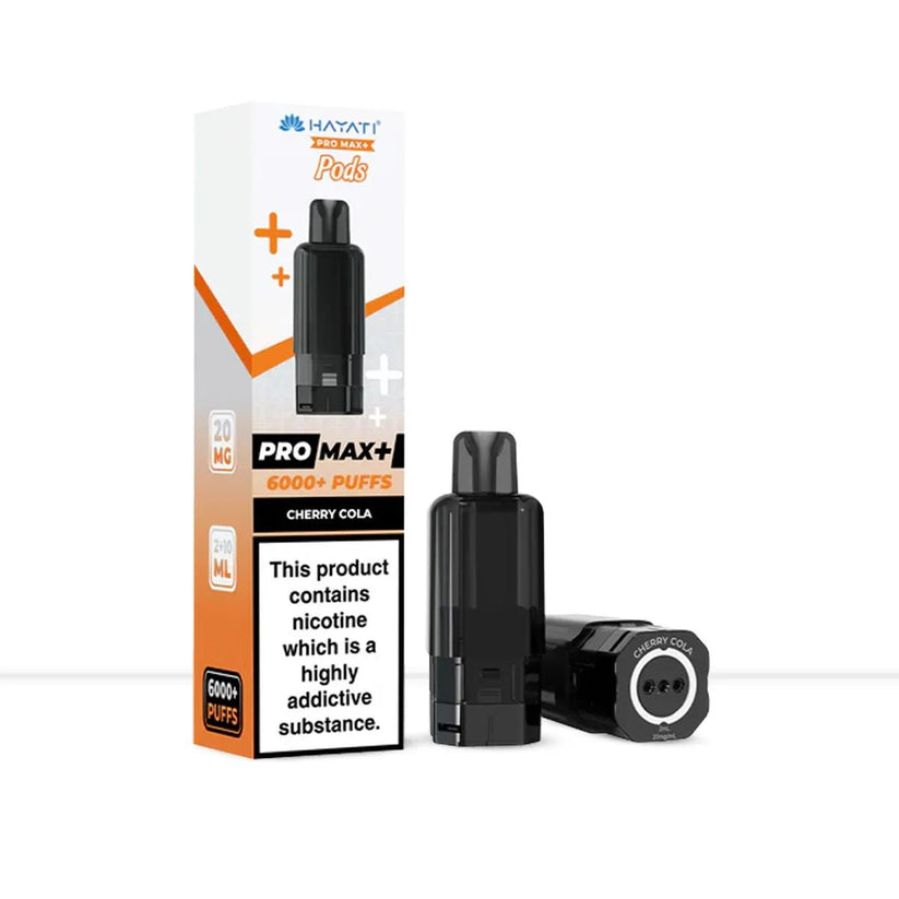 Hayati Pro Max+ Cherry Cola Pods | Fizzy Retro Vape Blend