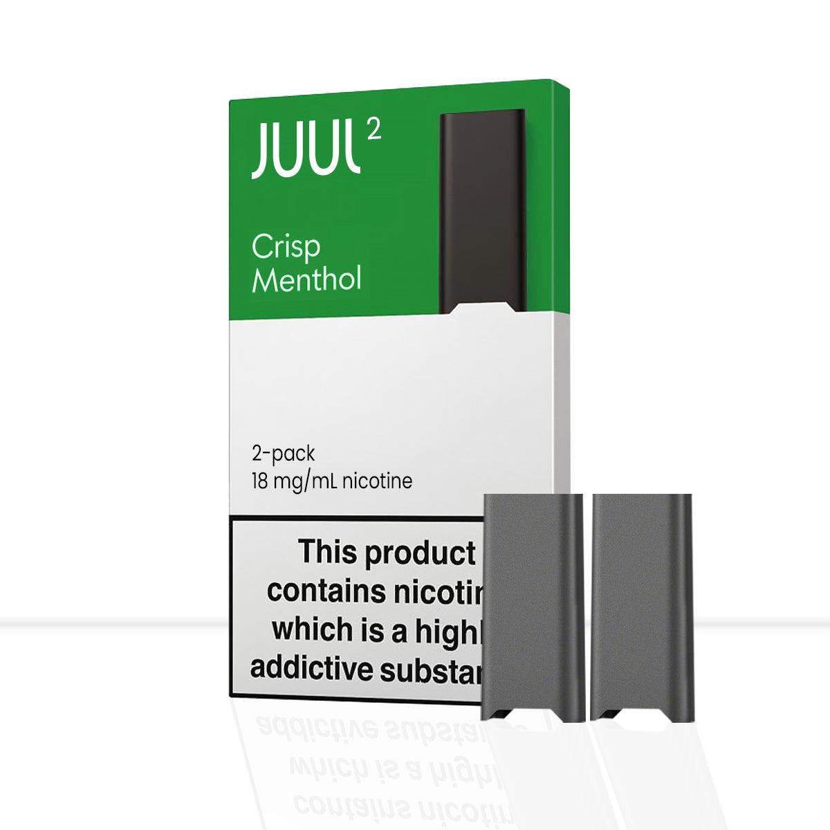 Juul2 Crisp Menthol Vape Pods - Juul2 Crisp Menthol Vape Pods - Pod & Refills