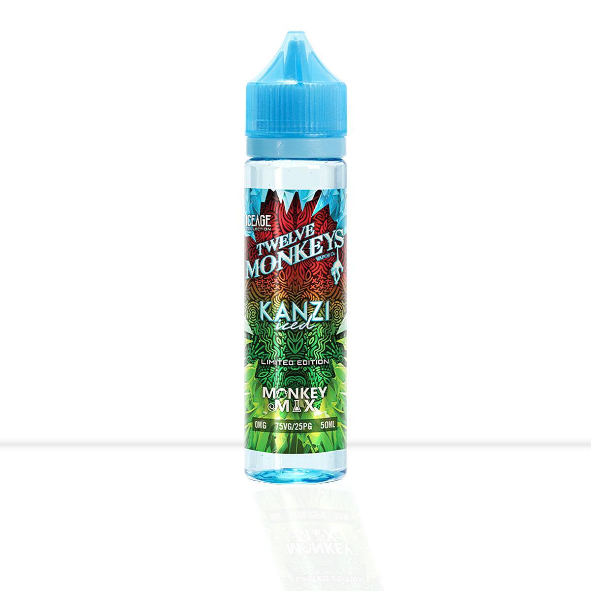 Kanzi Ice Shortfill E Liquid Twelve Monkeys - Kanzi Ice Shortfill E Liquid Twelve Monkeys - E Liquid