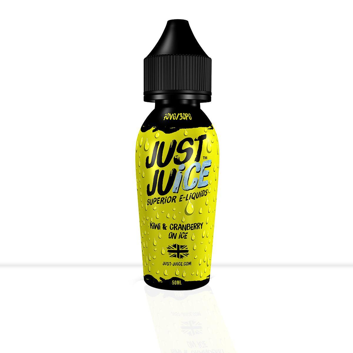 Kiwi & Cranberry On Ice Shortfill E-Liquid Just Juice - Kiwi & Cranberry On Ice Shortfill E-Liquid Just Juice - E Liquid