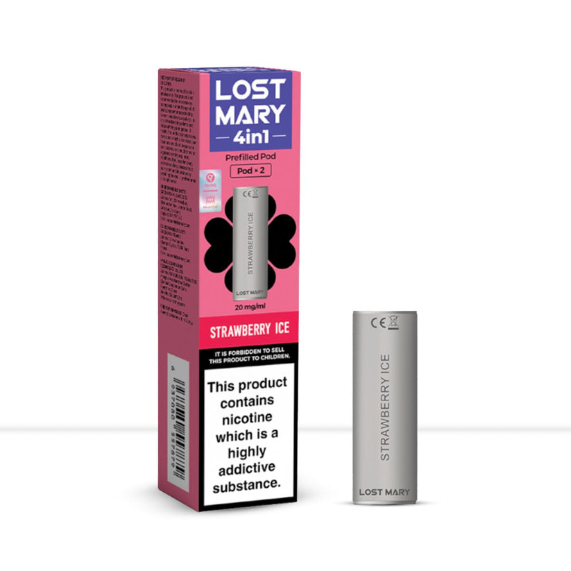 Buy Lost Mary 4in1 Strawberry Ice Pods | Free Shipping - Default Title