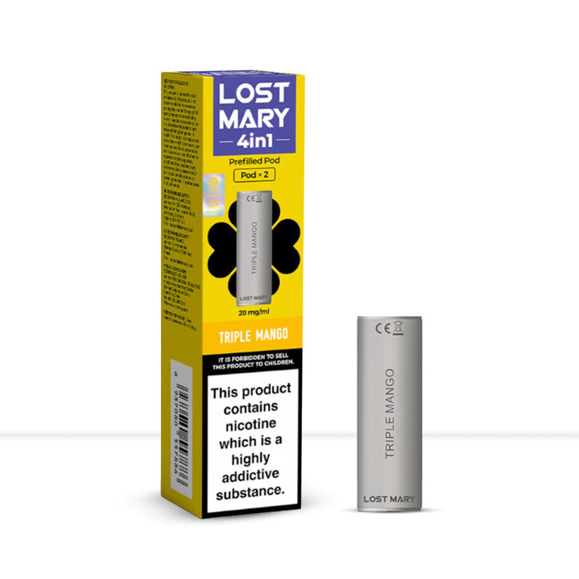 Buy Lost Mary 4in1 Triple Mango Pods | Free Shipping - Default Title