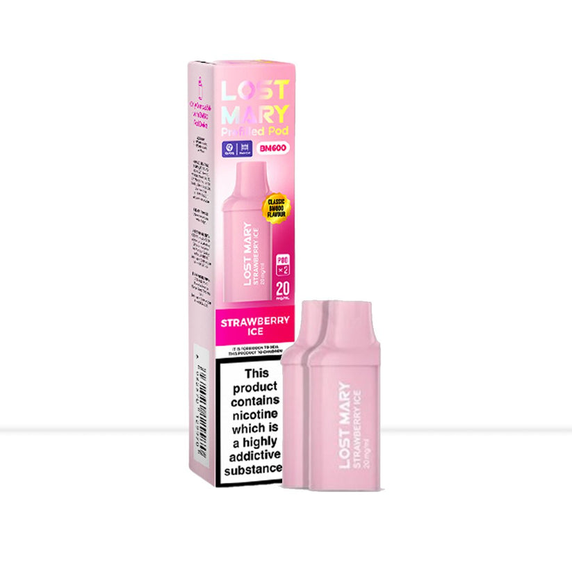 Lost Mary BM600 Prefilled Pods Strawberry Ice | Free Shipping