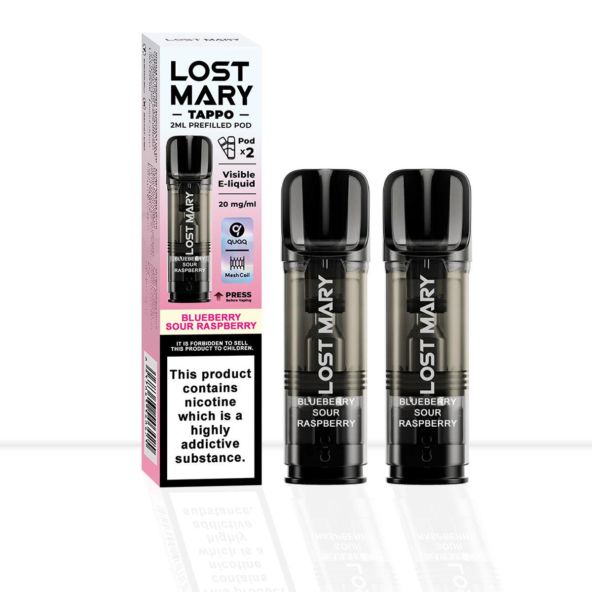 Buy Lost Mary Tappo Blue Sour Raspberry Vape Pods | Free Shipping Buy Lost Mary Tappo Blue Sour Raspberry Vape Pods | Free Shipping