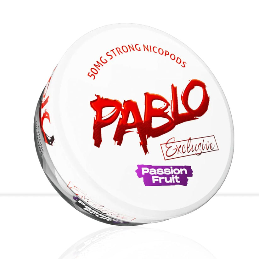 Passion Fruit Pablo Exclusive Nicotine Pouches | Free Shipping - 50mg