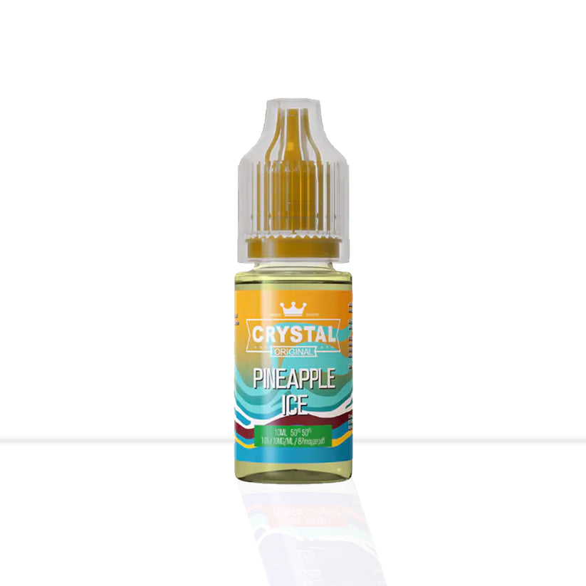 Pineapple Ice Nic Salt E-Liquid SKE Crystal | 6 for £20 - 10ml | 10mg-10ml | 20mg