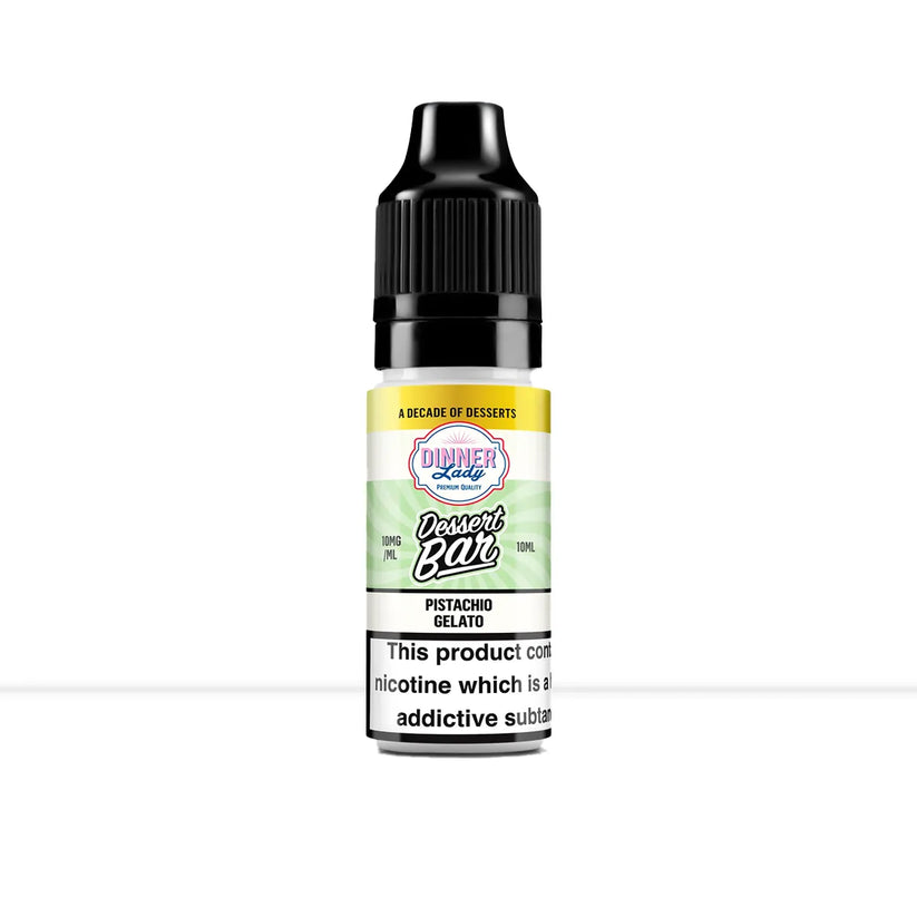 Dinner Lady Dessert Bar Pistachio Gelato Nic Salt | Free Shipping - 10ml | 5mg-10ml | 10mg-10ml | 20mg