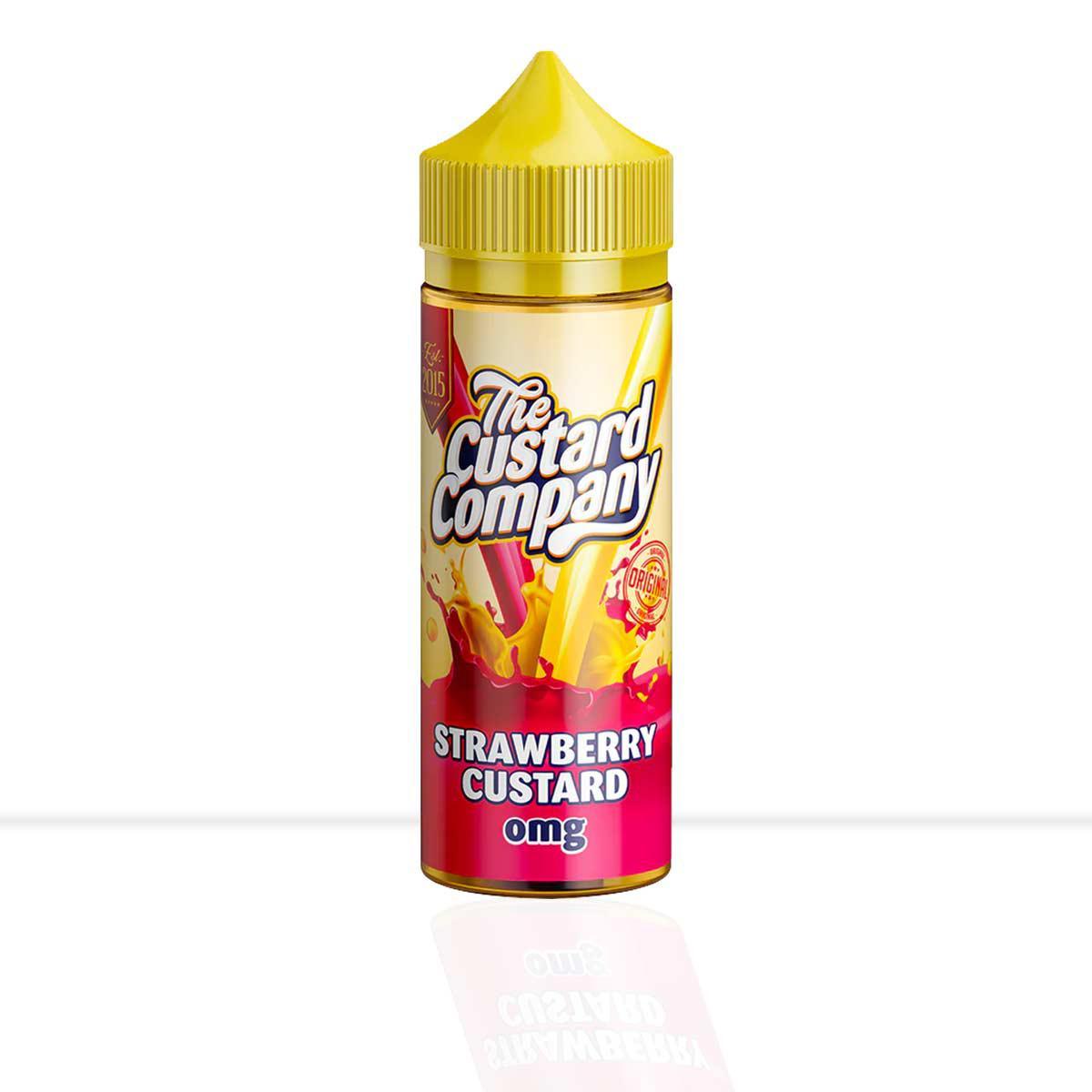 Strawberry Custard Shortfill E-Liquid The Custard Company - Strawberry Custard Shortfill E-Liquid The Custard Company - E Liquid