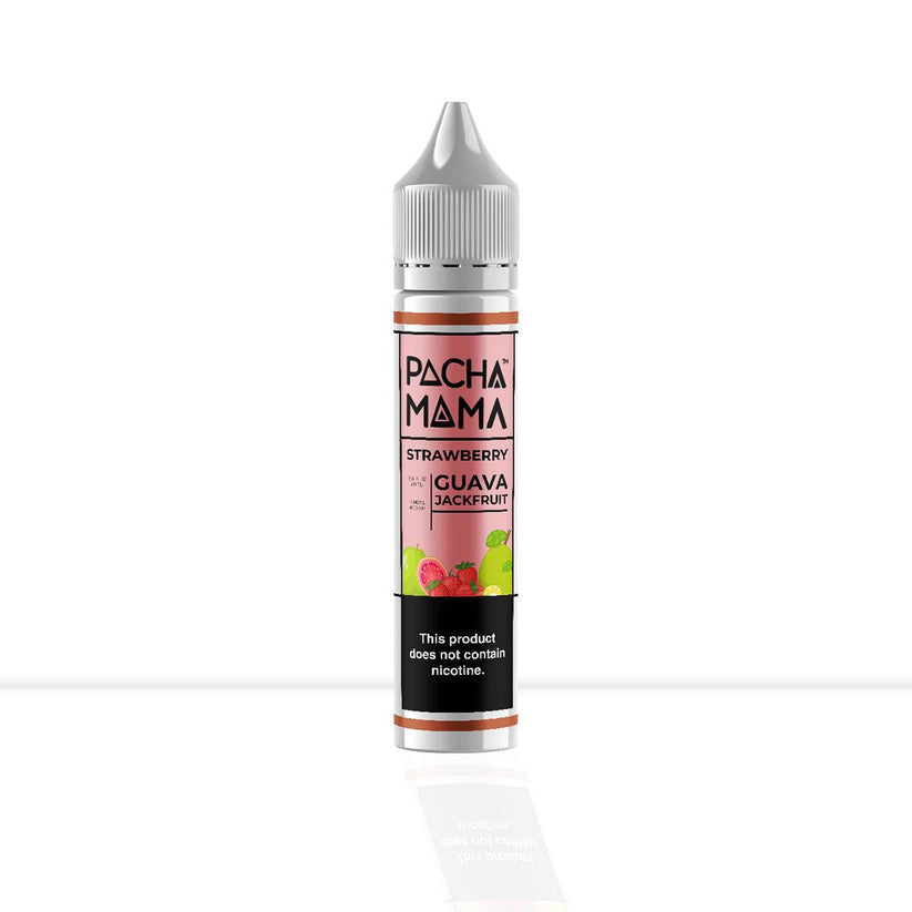 Buy Strawberry Guava Jackfruit Shortfill E-Liquid Pacha Mama | Free Shipping - 50ml | 0mg