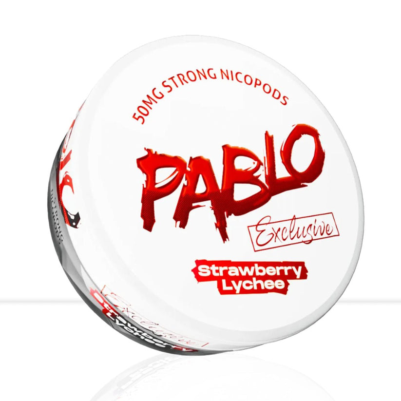 Strawberry Lychee Pablo Exclusive Nicotine Pouches | Free Shipping - 50mg