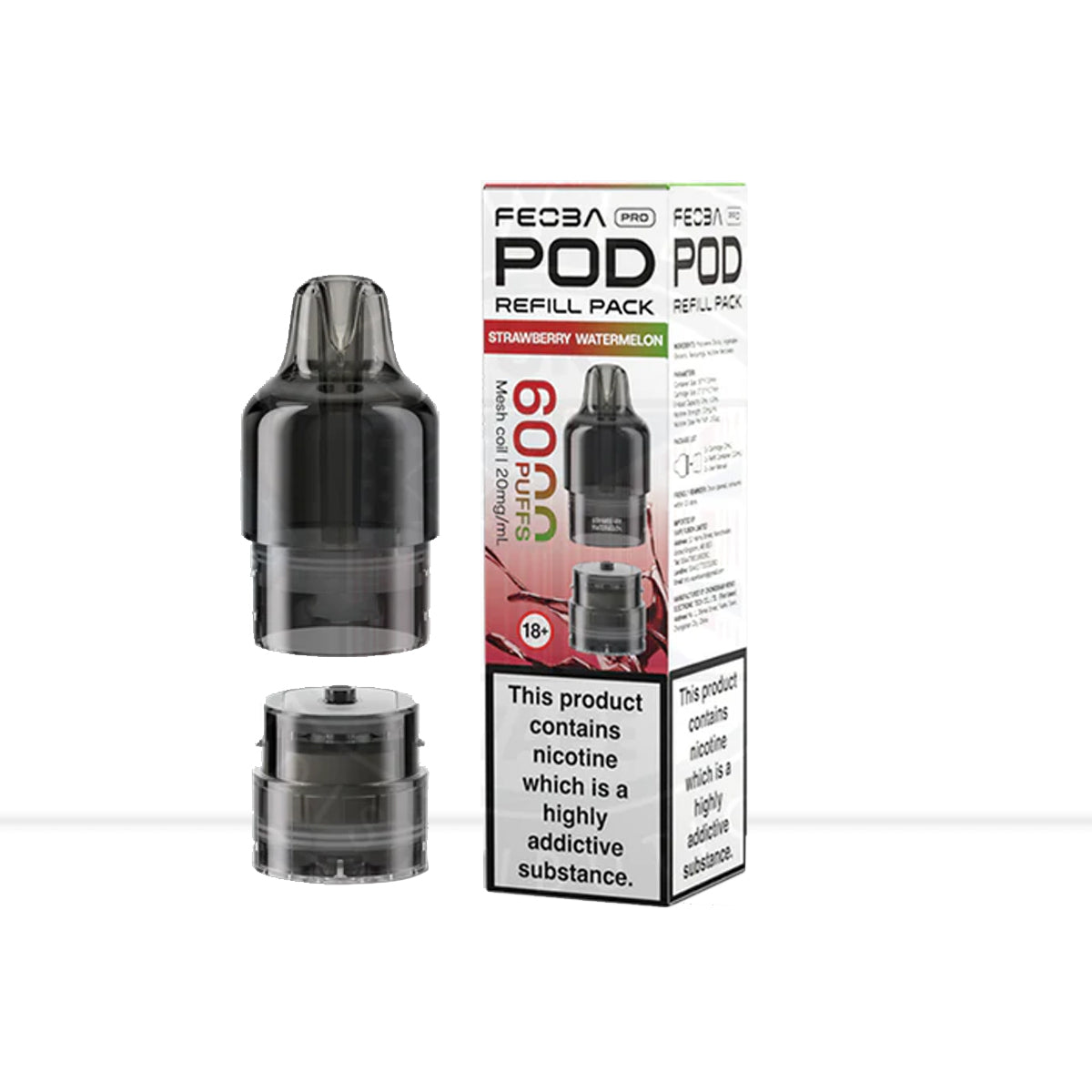 Strawberry Watermelon Feoba Pro Prefilled Pods