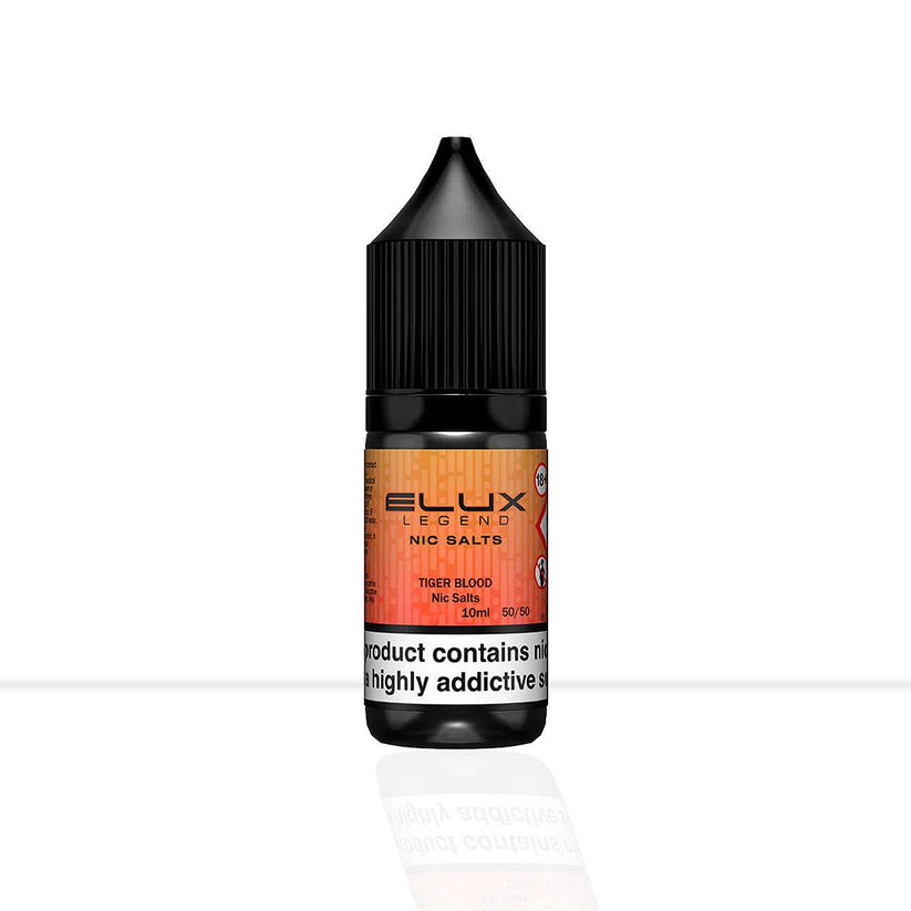 Buy Tiger Blood Nic Salt E-Liquid Elux Legend | Free Shipping - 10ml | 10mg-10ml | 20mg