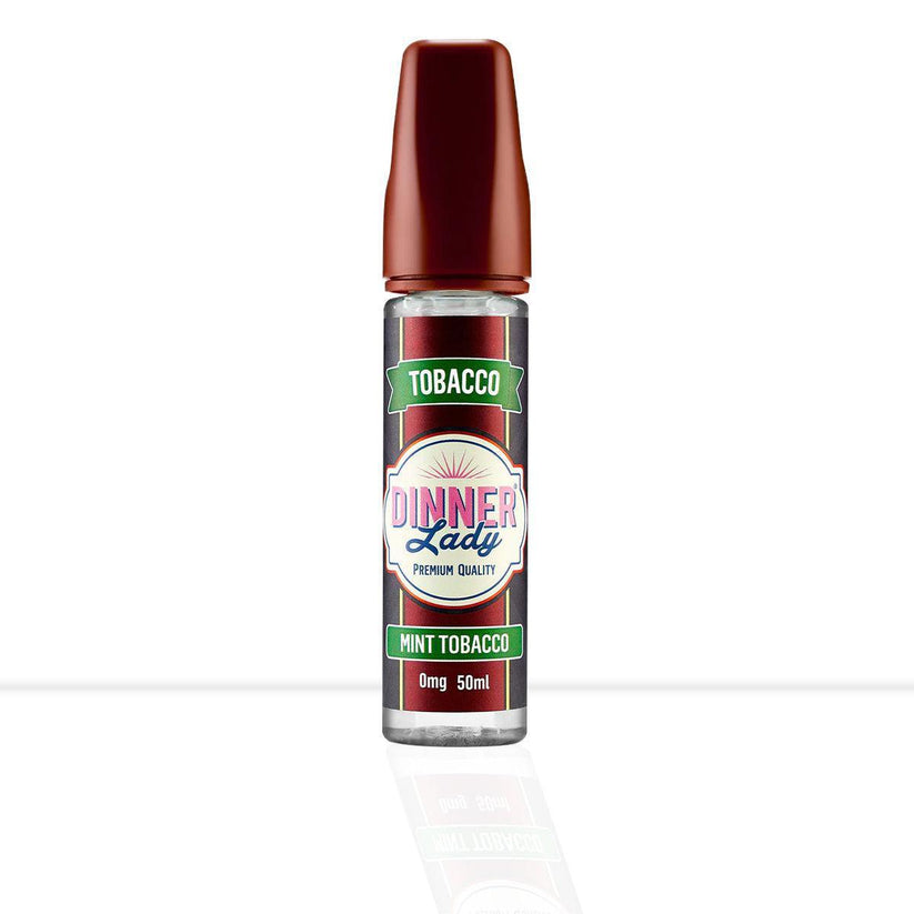 Buy Tobacco Mint Tobacco Shortfill E-Liquid Dinner Lady | Free Shipping - 50ml | 0mg