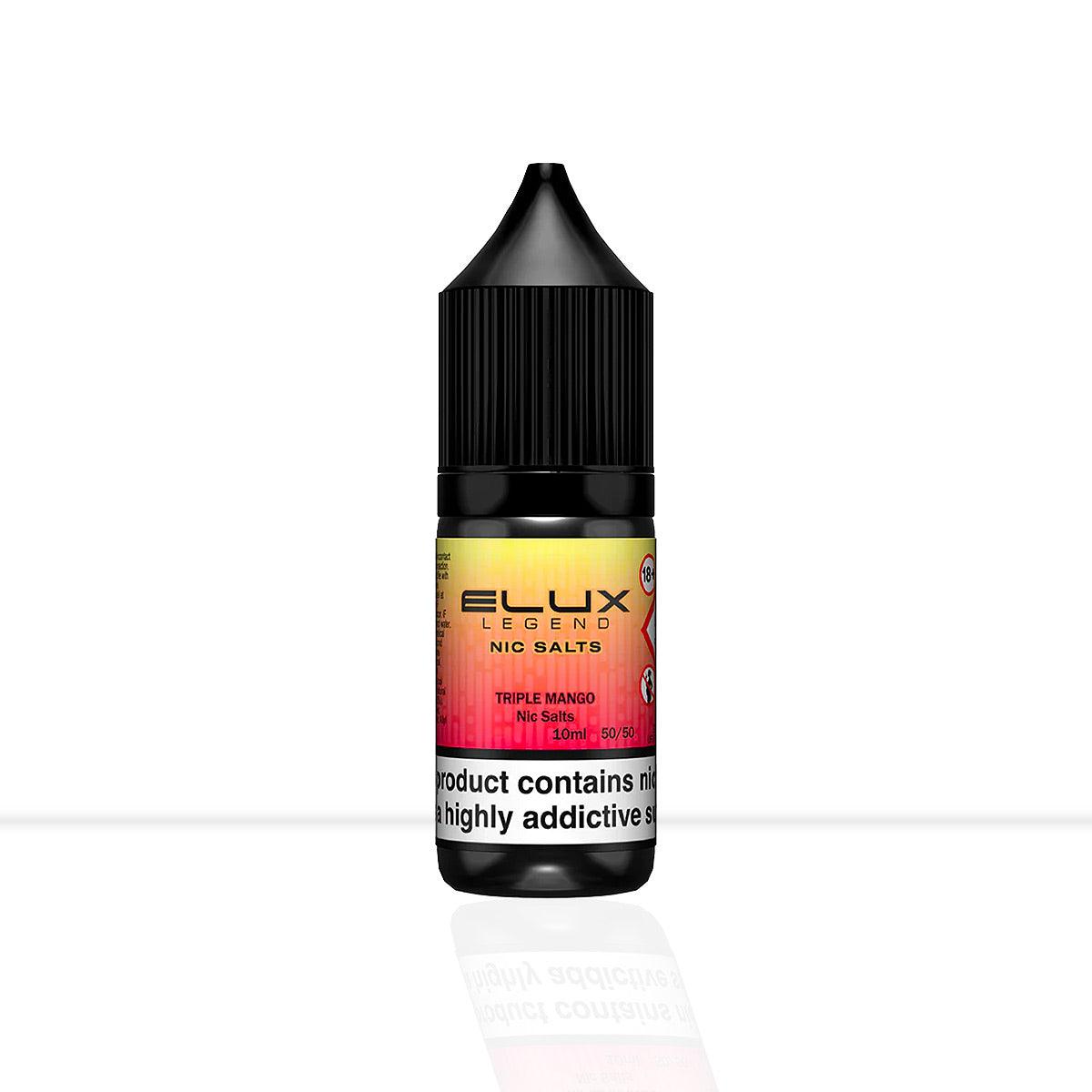 Buy Triple Mango Nic Salt E-Liquid Elux Legend | Free Shipping Buy Triple Mango Nic Salt E-Liquid Elux Legend | Free Shipping