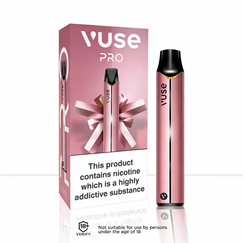 Vuse Pro Pod Kit | 450mAh USB-C Fast Charging | Next Day UK - Graphite-Rose Gold