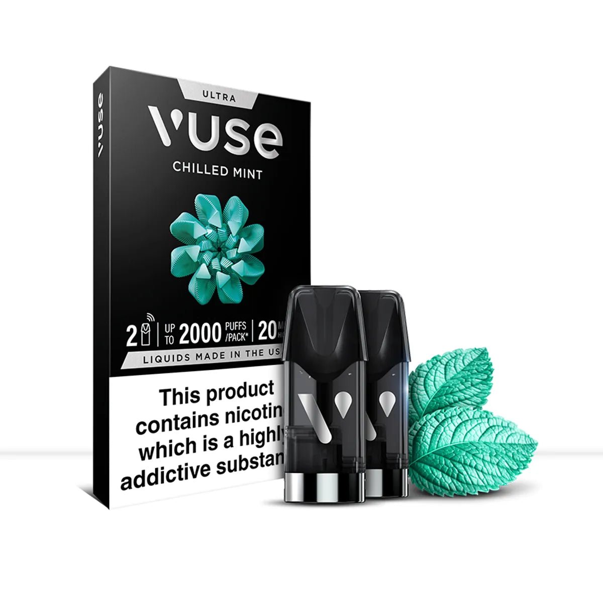 Vuse Ultra Chilled Mint Vape Pods - Vuse Ultra Chilled Mint Vape Pods