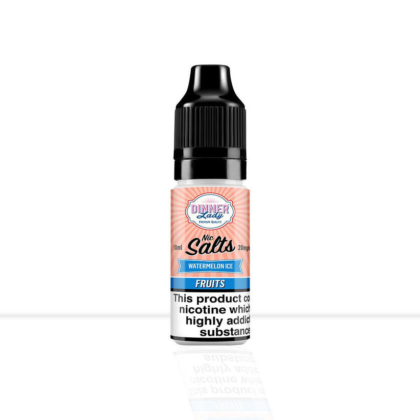 Buy Watermelon Ice Nic Salt E-Liquid Dinner Lady | Free Shipping - 10mg | 10ml