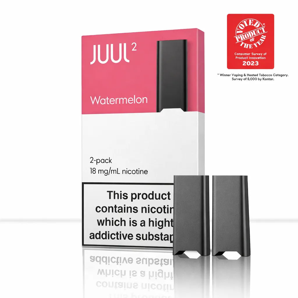 JUUL2 Watermelon Vape Pods 18mg (2 Pods) | Free Shipping JUUL2 Watermelon Vape Pods 18mg (2 Pods) | Free Shipping
