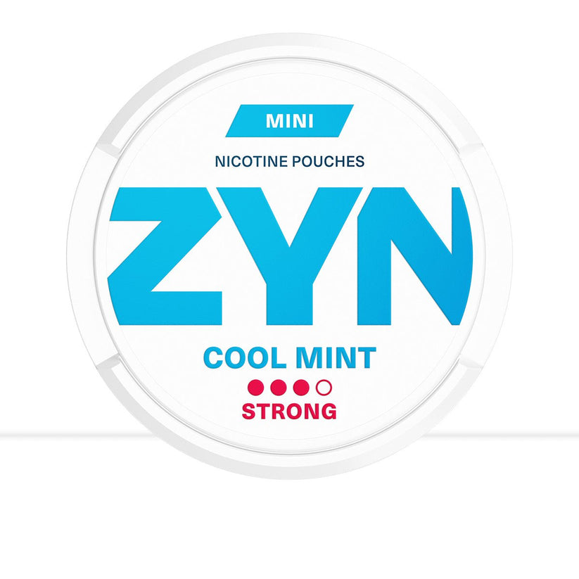 Cool Mint ZYN Mini Nicotine Pouches | 3 for £15 | Free Shipping - Medium 3mg-Strong 6mg