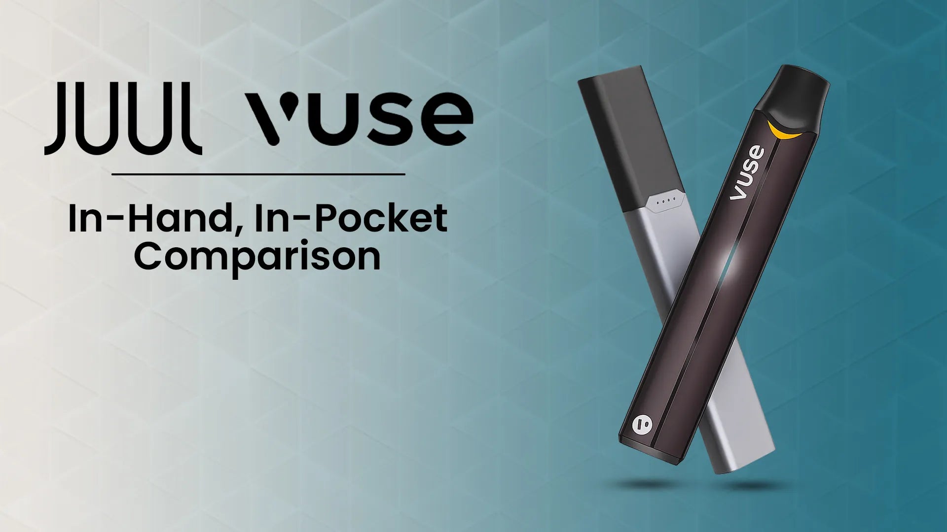 JUUL 2 vs Vuse Pro: In-Hand, In-Pocket Comparison