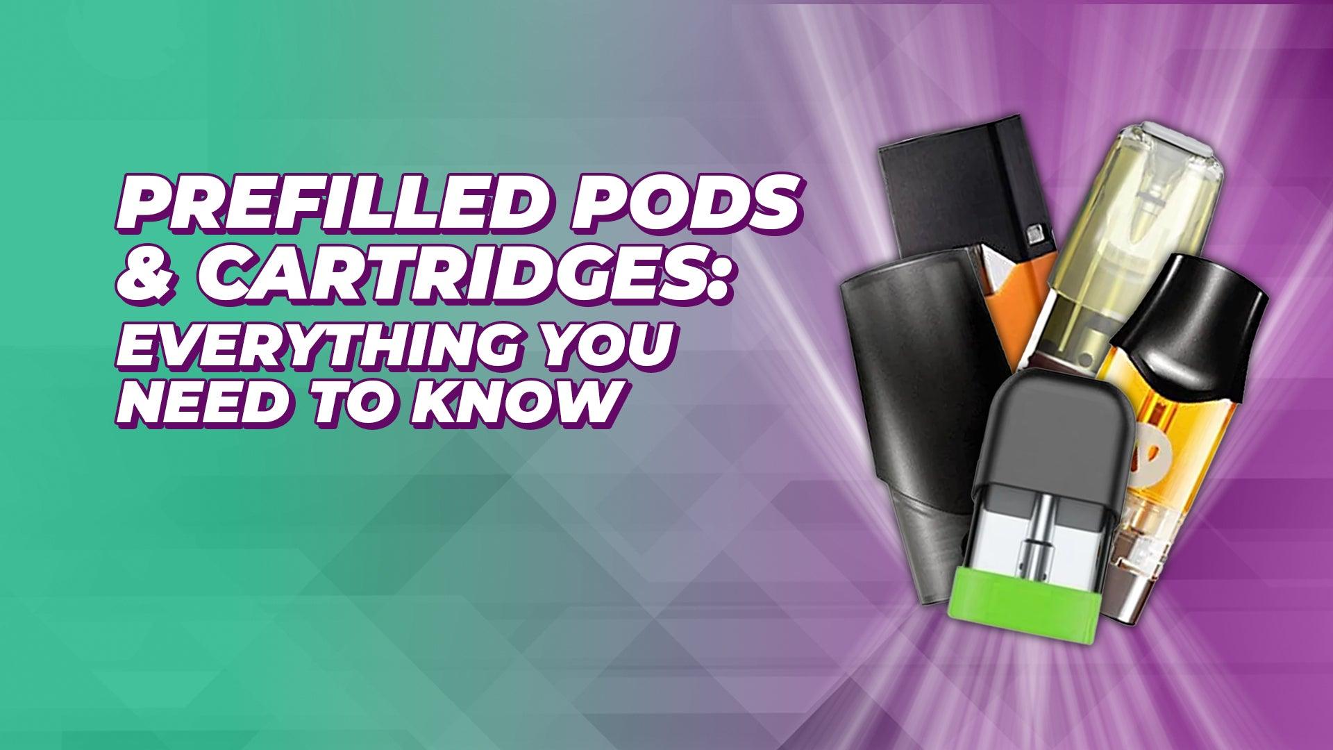 Pods and Cartridges: Everything You Need to Know - Brand:Elf Bar, Brand:Juul, Brand:Logic, Brand:Voom, Brand:Vuse, Brand:Vype, Category:Pods & Cartridges, Sub Category:Prefilled Pods