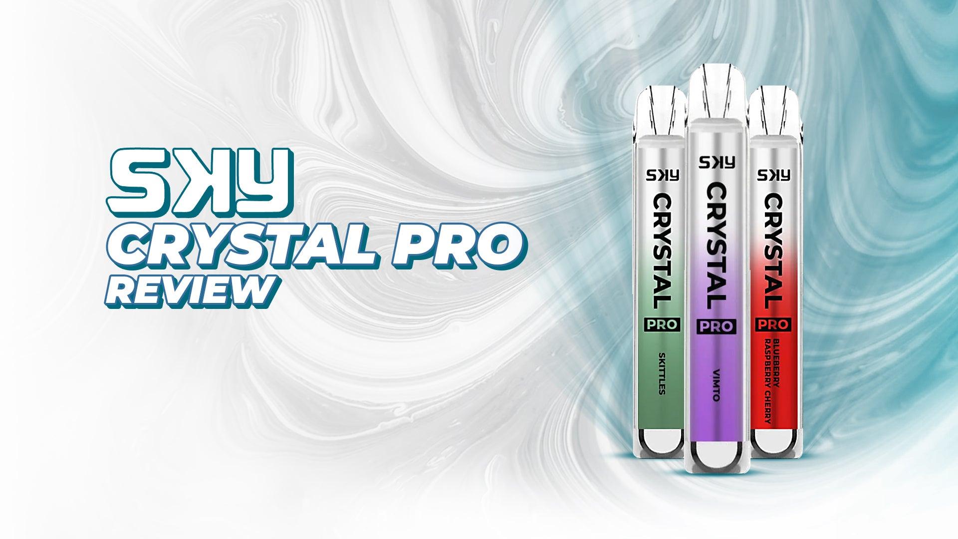 Sky Crystal Pro Review - Brand:SKY, Category:Vape Kits, Sub Category:Disposables