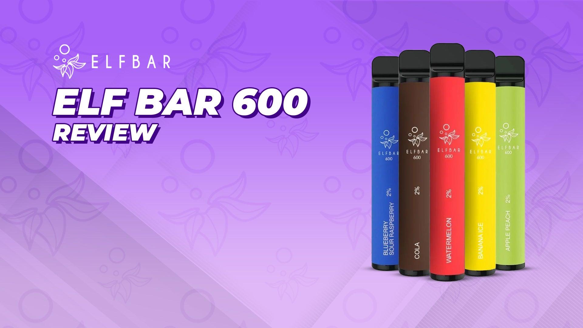 Elf Bar 600 Review - Brand:Elf Bar, Category:Vape Kits, Sub Category:Disposables