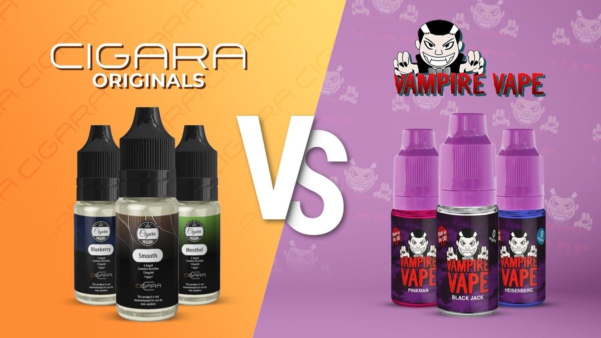 Cigara Originals Vs Vampire Vape - myCigara