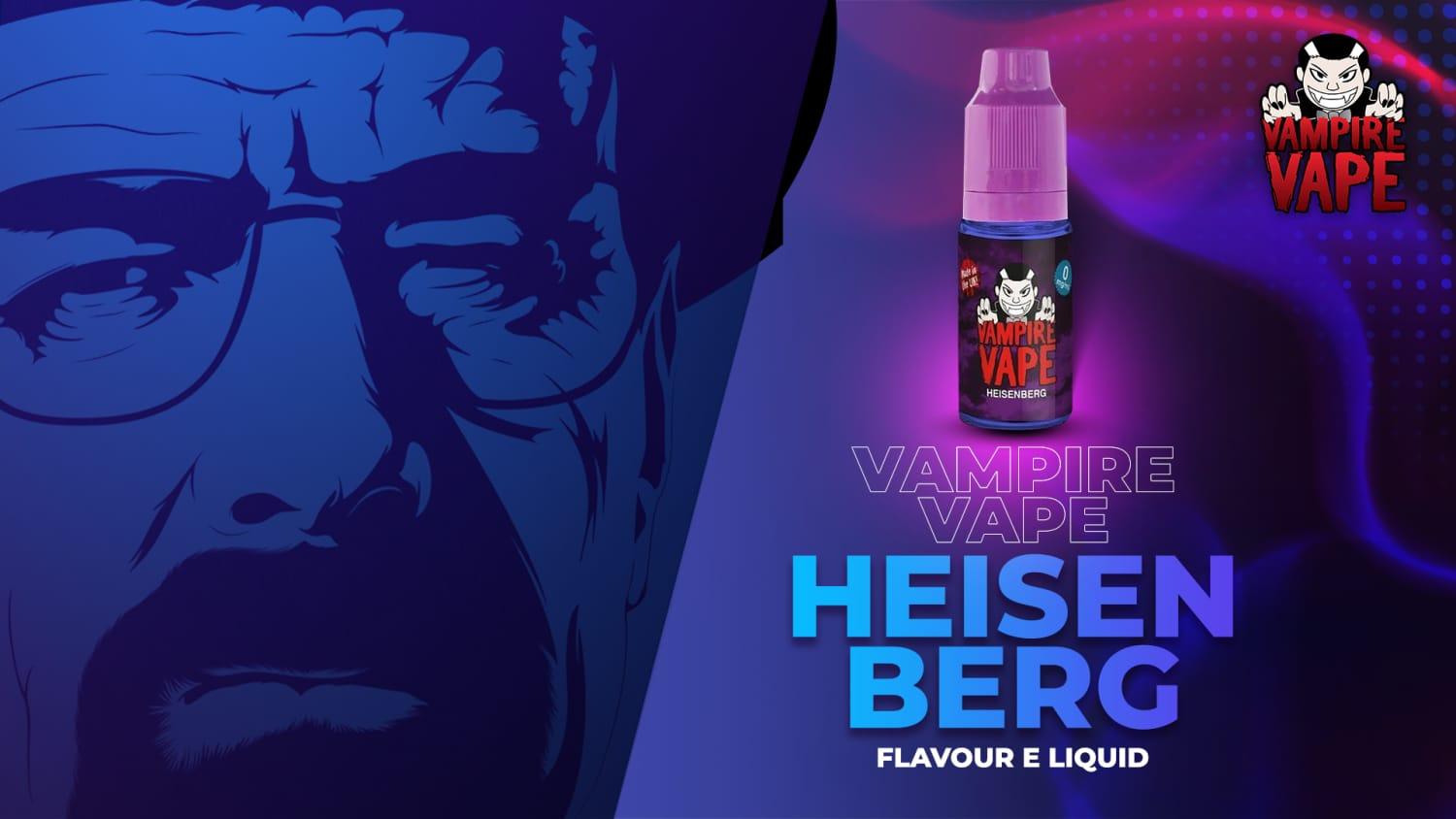 Heisenberg Vampire Vape: Award-Winning E-Liquid - Brand:Vampire Vape, Category:E-Liquids, Sub Category:Starter Liquids