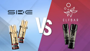 SKE Crystal Plus Pod Vape Vs Elf Bar Elfa PRO Pod Kit