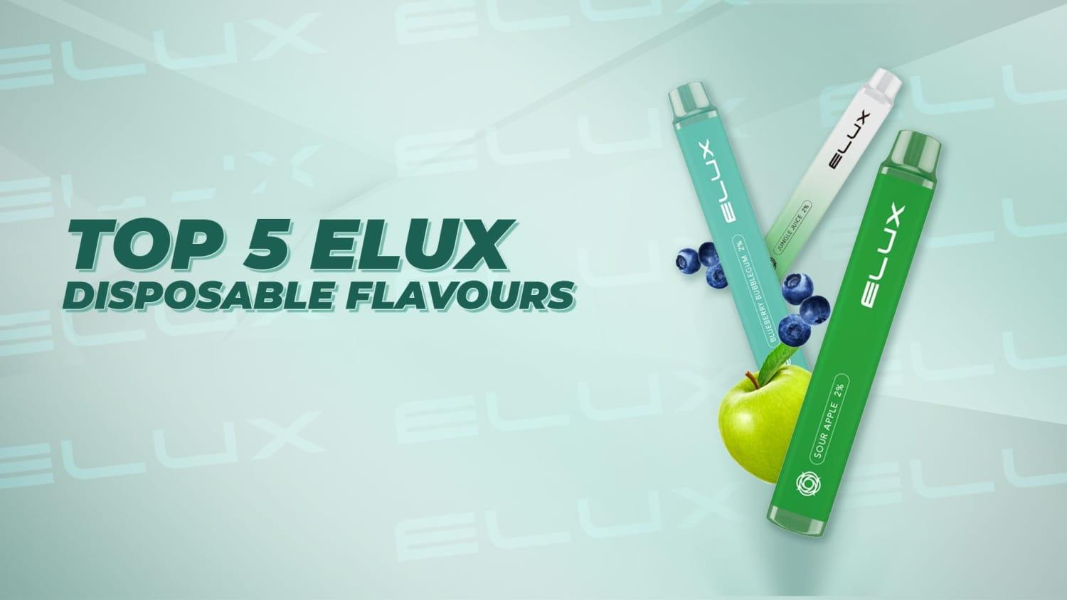 Top 5 Elux Disposable Vapes - Brand:Elux, Category:Vape Kits, Sub Category:Disposables