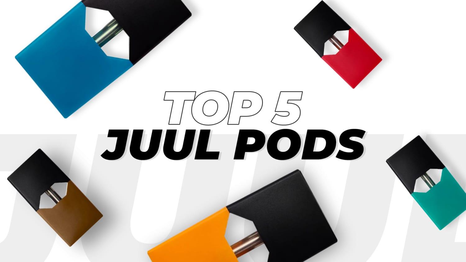 Top 5 JUUL Pods - Brand:Juul, Category:Pods & Cartridges, Sub Category:Prefilled Pods